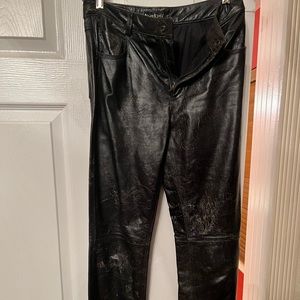 Bebe leather pants